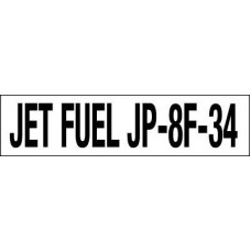 Jet Fuel JP-8F-34 Decal PID-JFJP