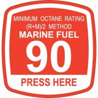 Bennett 90 Marine Fuel Decal ORB-MF90