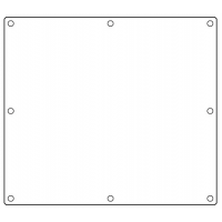 Gilbarco Advantage Wide Frame Main Display Plexi K93686-G1