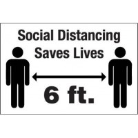 Social Distancing Decal PID-SDD1