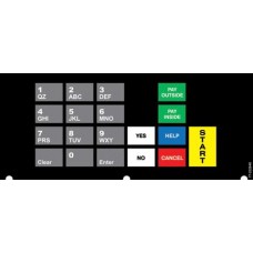 Tokheim Premier B Keypad Overlay 77-232840